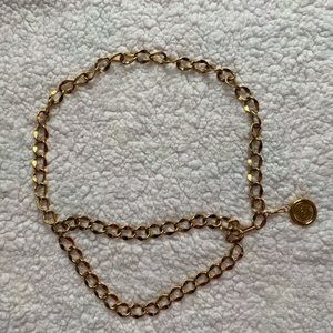 Vintage Chanel chain belt authentic